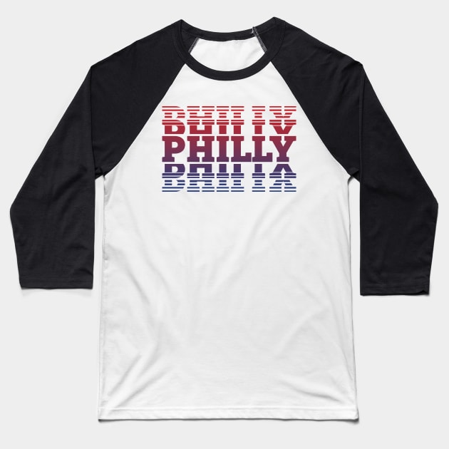 Philly v9 Baseball T-Shirt by Emma